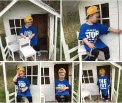 ung flyttkille flyttar lekstugan