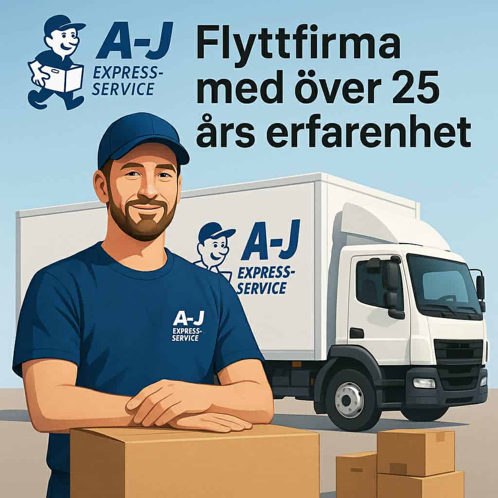 Flytt- och transporttjänster i Stockholm, Uppsala och Norrtälje.