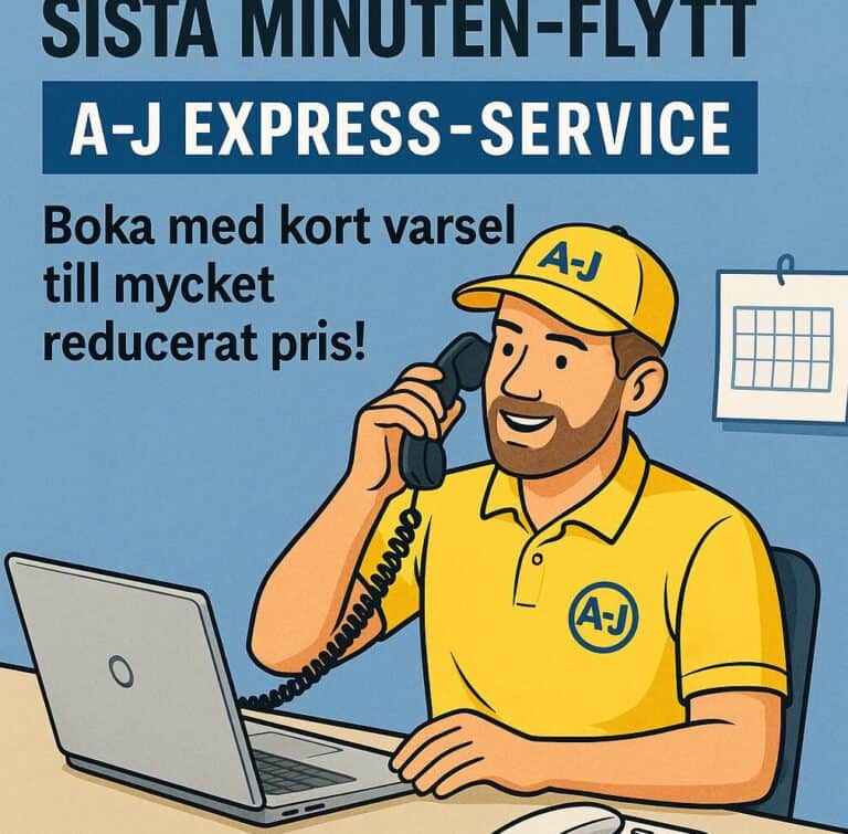 Flyttfirma i Stockholm, Uppsala och Norrtälje som erbjuder snabba och pålitliga flyttlösningar.