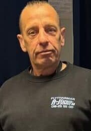 Bild av Robert Danielsson, grundare av A-J Express-Service.